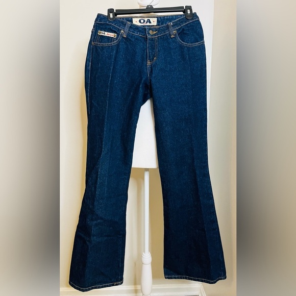 Vintage Y2K OA Jeans Dark Wash Bootcut – Made in Mexico size 7 - Picture 1 of 6